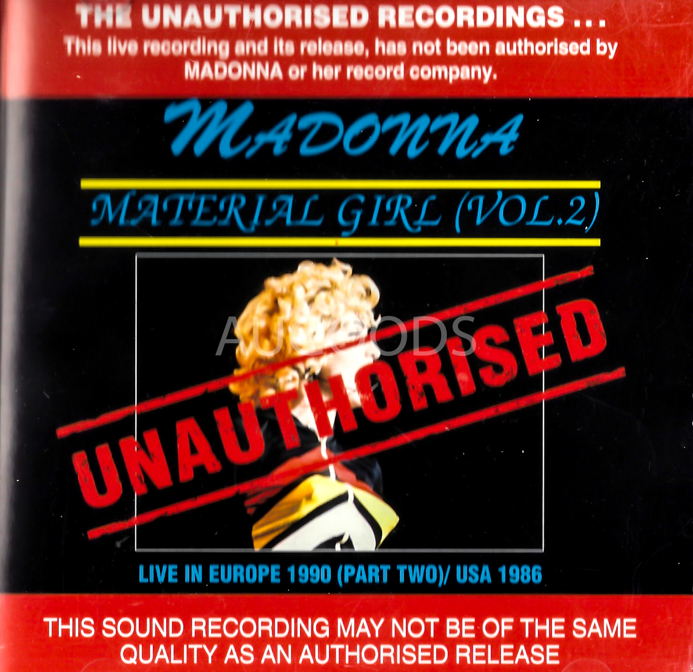 Madonna Material Girl Vol2 Brand New Sealed Music Album Cd Au Stock 766111102629 Ebay 