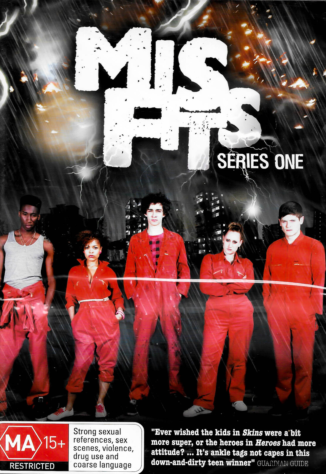 Misfits Series 1 Dvd Comedy Series Rare Aus Stock New Region 4 Ebay