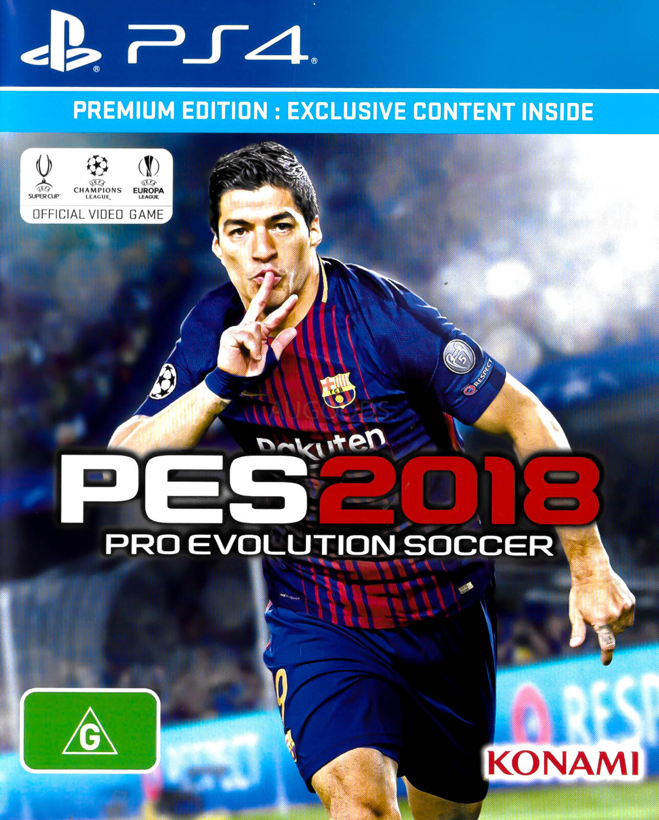 Pro Evolution Soccer 2018 Premium Edition Ps4 Playstation 4 Game - Disc 