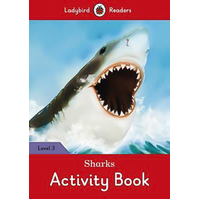 Sharks Activity Children's Book - Ladybird Readers Level 3 Children's Book