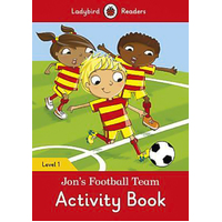 Jon's Football Team Activity Children's Book - Ladybird Readers Level 1 Children's Book