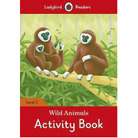 Wild Animals Activity Children's Book - Ladybird Readers Level 2 Children's Book