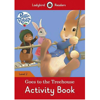 Peter Rabbit: Goes to the Treehouse Activity book - Ladybird Readers Level 2 - 