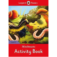 Minibeasts Activity Children's Book - Ladybird Readers Level 3 Children's Book