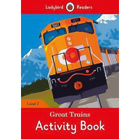 Great Trains Activity Children's Book - Ladybird Readers Level 2 Children's Book