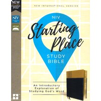 Starting Place NIV Study Bible Religion Book