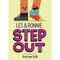 Les & Ronnie Step Out -Andrew Kolb Hardcover Book