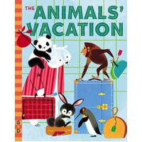 The Animals' Vacation [Board book] -Haber, Shel,Haber, Jan Hardcover Children's Book