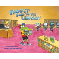 Froggy Goes to the Library Frank Remkiewicz Jonathan London Hardcover Novel