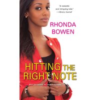 Hitting the Right Note Rhonda Bowen Hardcover Novel Book