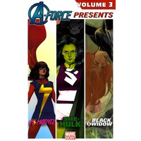 Marvel A-Force Presents Ms. Marvel | She-Hulk | Black Widow - Fiction Book