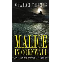 Malice in Cornwall: An Erskine Powell Mystery Graham Thomas Paperback Book