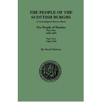 The People of the Scottish Burghs Paperback Book