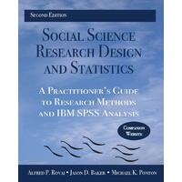 Social Science Research Design and Statistics Paperback Book