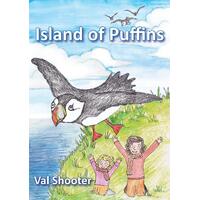 Island of Puffins Val Shooter Paperback Book