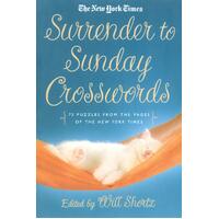 Surrender to Sunday Crosswords Paperback Book