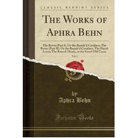 The Works of Aphra Behn, Vol. 1 Paperback Book