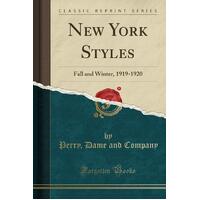 New York Styles Perry Dame and Company Paperback Book