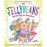 The Jellybeans and the Big Art Adventure Paperback Book