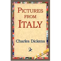 Pictures from Italy 1st World Library Charles Dickens Paperback Book