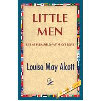 Little Men 1st World Publishing Louisa May Alcott Paperback Book