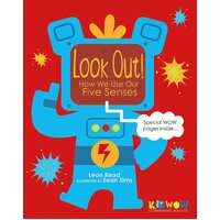 KIDWOW: Look Out! How We Use Our Five Senses Paperback Book