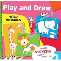 Wild Animals (Play and Draw) -Jenny Wren Children's Book