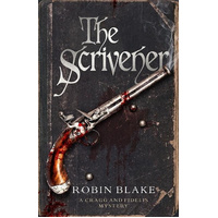 The Scrivener: Cragg & Fidelis -Robin Blake Novel Book