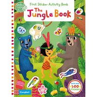 The Jungle Book: First Sticker Activity Book Miriam Bos Paperback Book