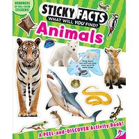 Sticky Facts: Animals -Megan Butler Workman Publishing Paperback Book