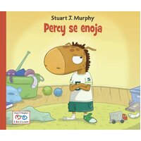 Percy Se Enoja [Spanish]: Stuart Murphy's I See I Learn Hardcover Book