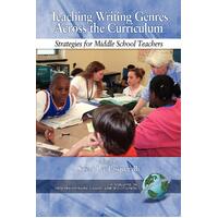 Teaching Writing Genres Across the Curriculum Paperback Book