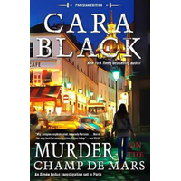 Murder on the Champ de Mars Cara Black Hardcover Book