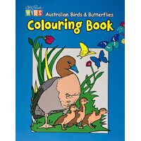 Steve Parish Colouring Book: Australian Birds & Butterflies - Kitzelman Kerry