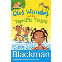 Girl Wonder and the Terrific Twins Malorie Blackman Paperback Novel Book