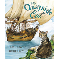 The Quayside Cat Ruth Brown Toby Forward Hardcover Book