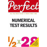 Perfect Numerical Test Results Ian Newcombe Joanna Moutafi Paperback Book