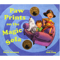 Paw Prints on the Magic Sofa Sarah Mounsey Paperback Book