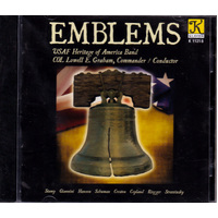 Emblems -Stamp, Giannini, Hanson, Schuman, Creston, Copland, Riegger, Stravinsky CD