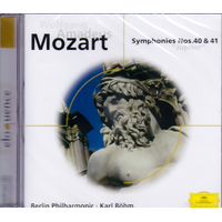 Mozart Symphonies Nos 40 41 -Mozart, Wolfgang CD