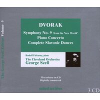 Dvorak Piano Concerto W.Rudolf Firkusny The Complete Slavonic Dances Opp.46 72 CD