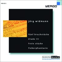 Funf Bruchstucke Etude Iii - Jorg Widmann CD