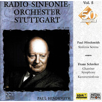 Radio-Sinfonieorchester Stuttgart & Paul Hindemith MUSIC CD NEW SEALED