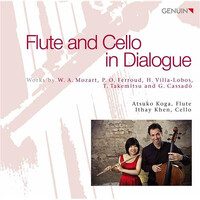 Flute And Cello In Dialogue Mozart, Ferroud, Villalobos Et Al. - MOZAT FERROUD VILLALOBOS T CD