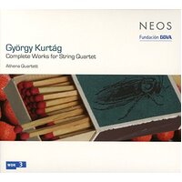 Complete Works For String Quartet -Athena Quartet, György Kurtág CD