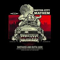 Shitfaced And Outta Luck -Motor City Mayhem CD