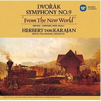 Dvorak Symphony No. 9 New World, Sibelius Symphony No. 2 - Herbert Von Karajan CD