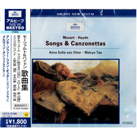 Haydn / Mozart: Songs & Canzonet -Mozart/ Haydn CD