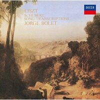 Liszt Schubert Song Transcriptions - Jorge Bolet CD