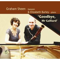 Goodbye Mr Galliard - Graham Sheen CD